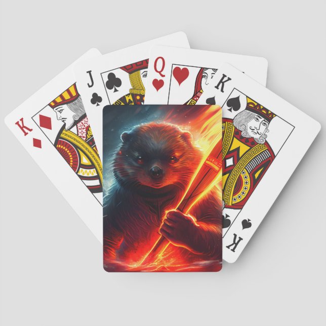 Baraja De Cartas Cartes à jouer Beaver (Reverso)