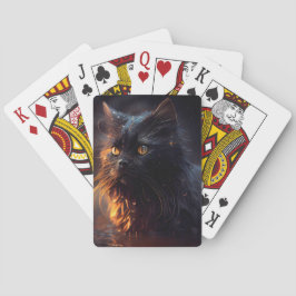 Baraja De Cartas Cartes à jouer Black Cat
