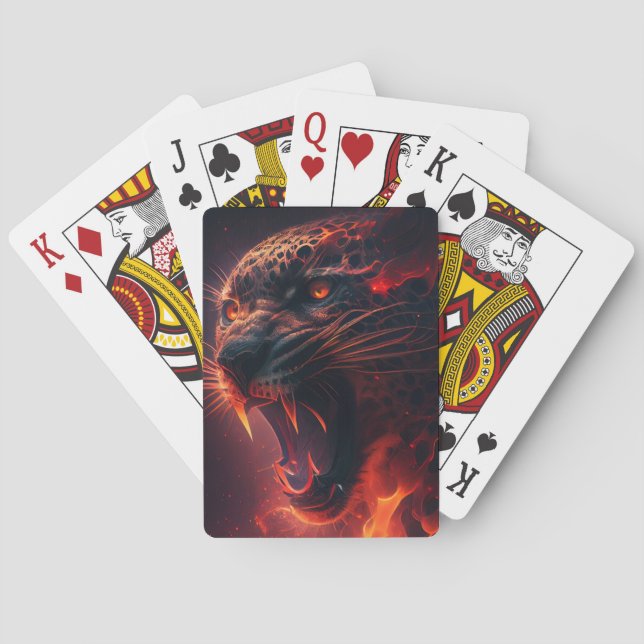 Baraja De Cartas Cartes à jouer Guépard (Reverso)