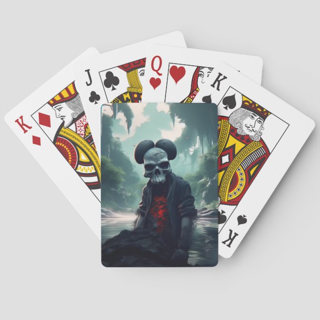 Baraja De Cartas Cartes à jouer Skeleton (Reverso)