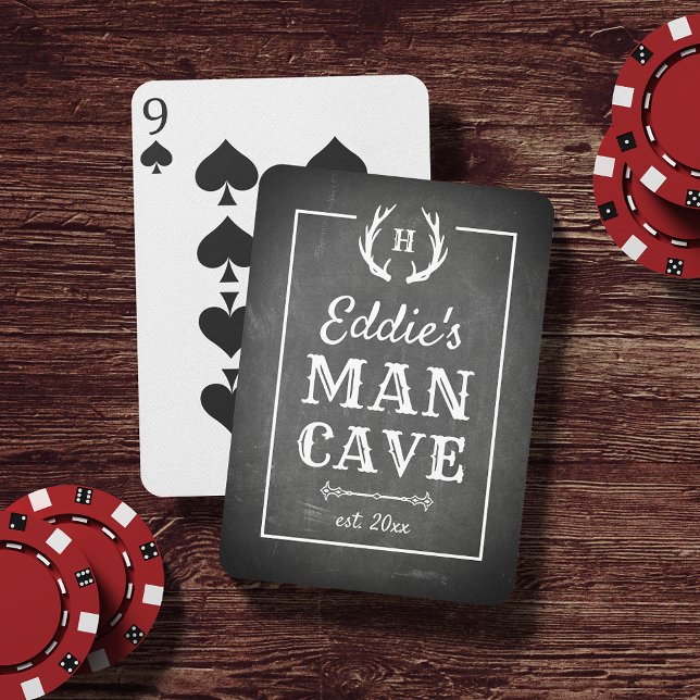 Baraja De Cartas Cartón rústico | Cueva de hombre personalizada (Subido por el creador)