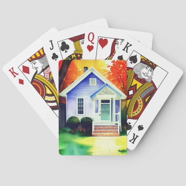 Baraja De Cartas Casa (Reverso)