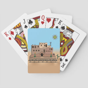 Baraja De Cartas Casa de arcilla