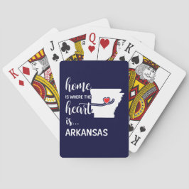 Baraja De Cartas Casa de Arkansas donde está el corazón