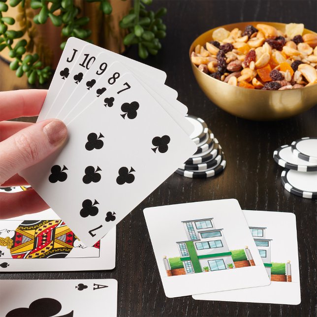 Baraja De Cartas Casa de varios pisos (Subido por el creador)