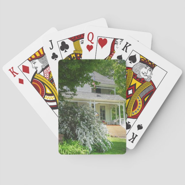 Baraja De Cartas Casa de verano (Reverso)