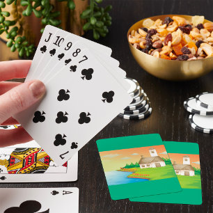 Baraja De Cartas Casa rural a orillas del lago