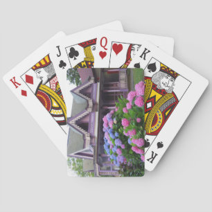 Baraja De Cartas Casa victoriana púrpura - Martha's Vineyard