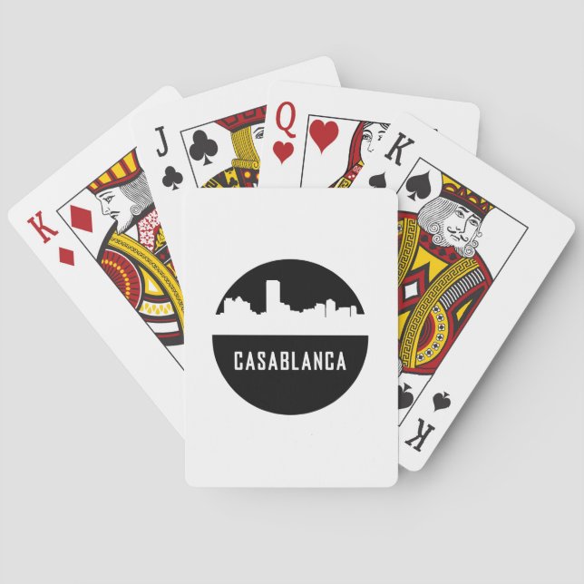 Baraja De Cartas Casablanca (Reverso)