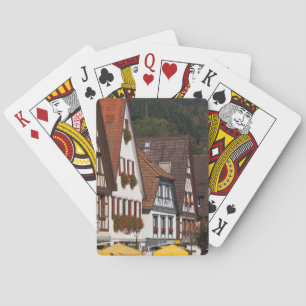 Baraja De Cartas Casas tradicionales alemanas