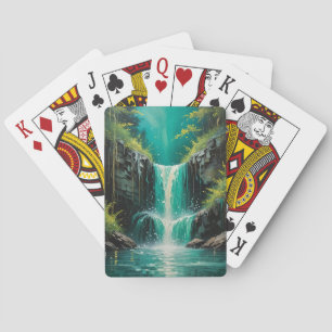 Baraja De Cartas Cascada de serenidad