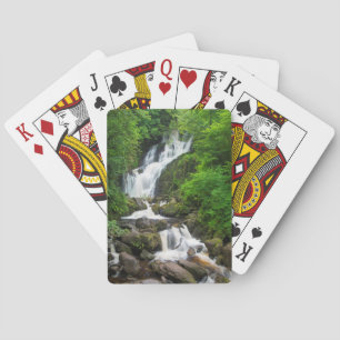 Baraja De Cartas cascada Torc escénica, Irlanda