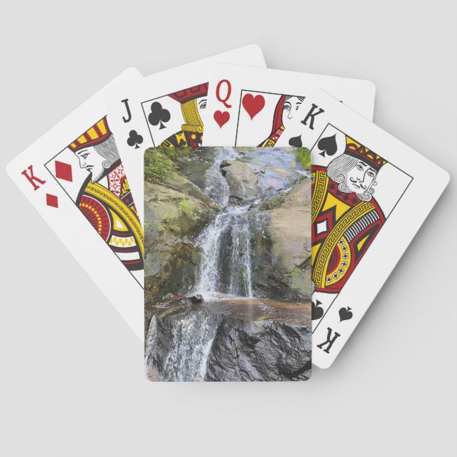 Baraja De Cartas Cascadas Silvervale (Reverso)