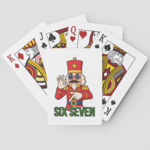 Baraja De Cartas Cascanueces Navidad Seis Siete 6 7 Navidad