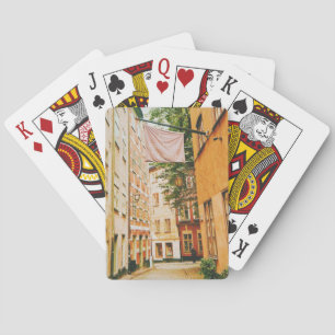 Baraja De Cartas Casco antiguo histórico, Gamla Stan, Estocolmo, Su