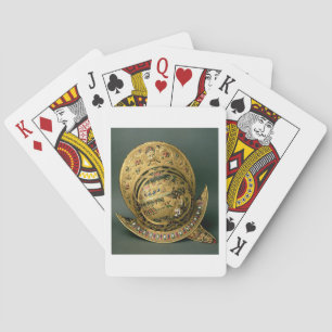 Baraja De Cartas Casco de 1550-74) siglos XVI de Charles IX ((oro
