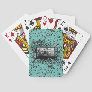Baraja De Cartas Casete de audio retro
