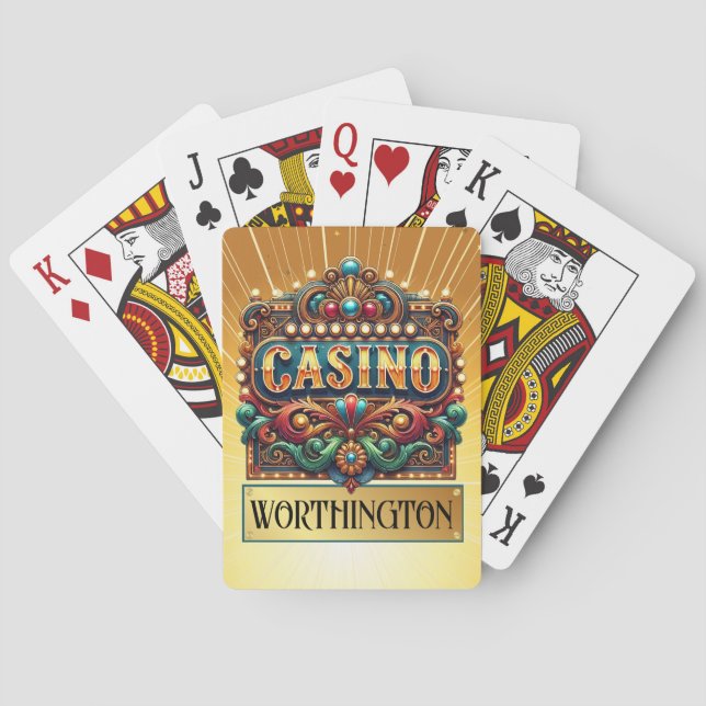 BARAJA DE CARTAS CASINO . CARTAS. BINGO (Reverso)