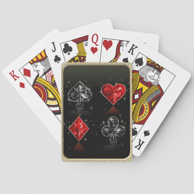Baraja De Cartas Casino Gemstones Bicycle Bicycle® Play (Reverso)