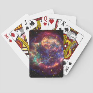 Baraja De Cartas Cassiopeia Galaxy Resto de Supernova