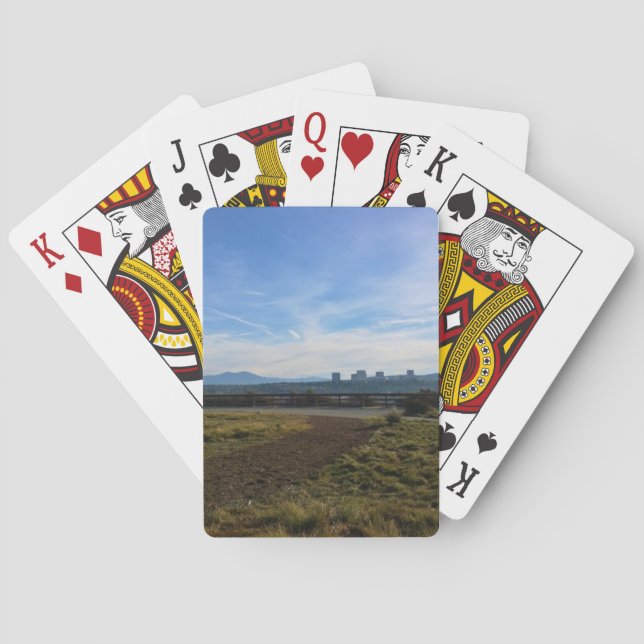 Baraja De Cartas Castaways Park, Newport Beach, California (Reverso)