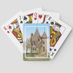 Baraja De Cartas Castillo de Cuento de Hadas Regalo Perfecto de Cum