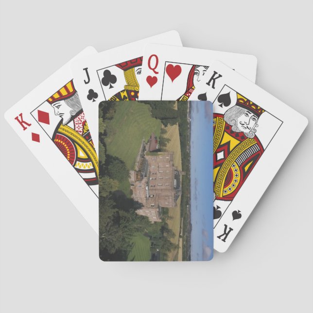 Baraja De Cartas Castillo de Dalhousie, Escocia (Reverso)
