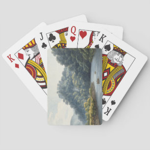 Baraja De Cartas Castillo de Goodrich en Wye (p/c, pluma y tinta, t