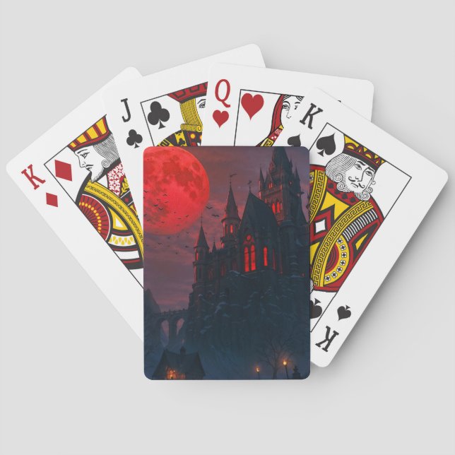Baraja De Cartas Castillo de la Sangre del Vampiro (Reverso)