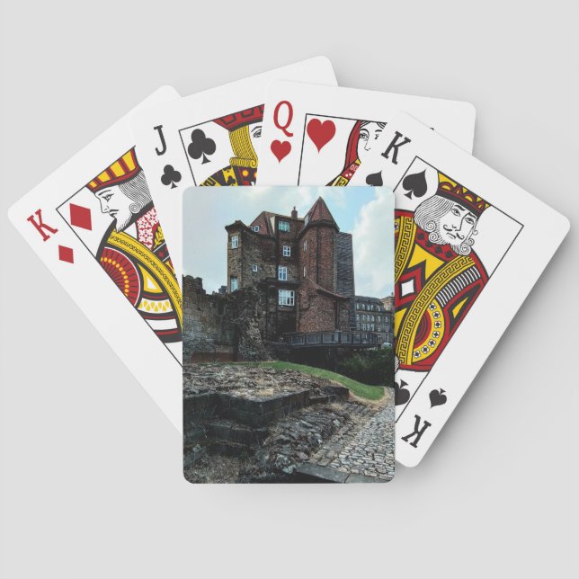 Baraja De Cartas Castillo de Newcastle, ruinas (Reverso)