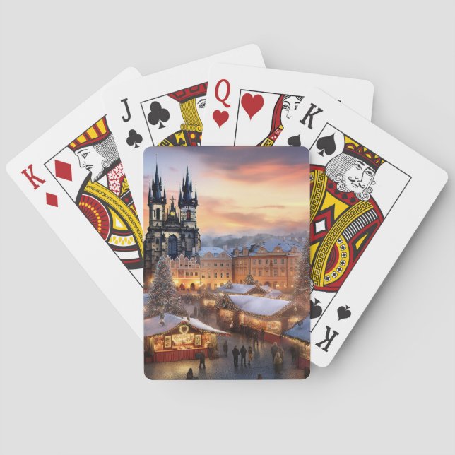 Baraja De Cartas Castillo de Praga (Reverso)