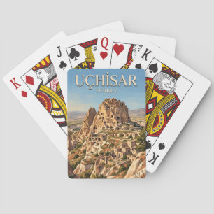 Baraja De Cartas Castillo de Uçhisar Turquía