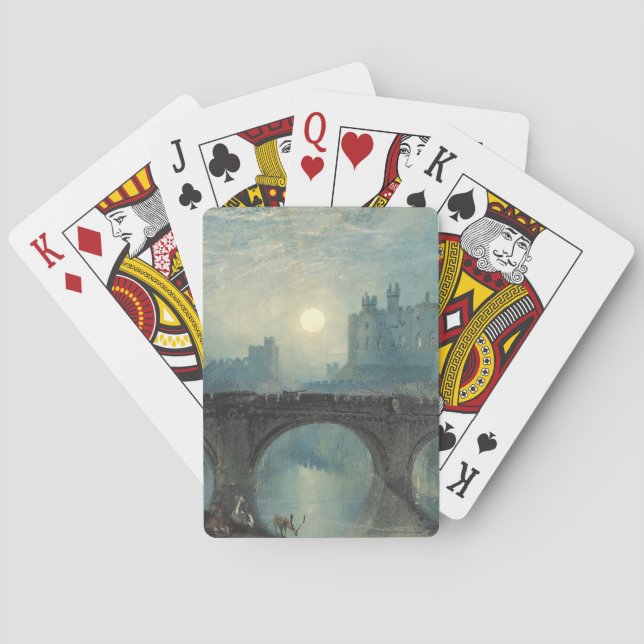Baraja De Cartas Castillo de William Turner Alnwick (Reverso)