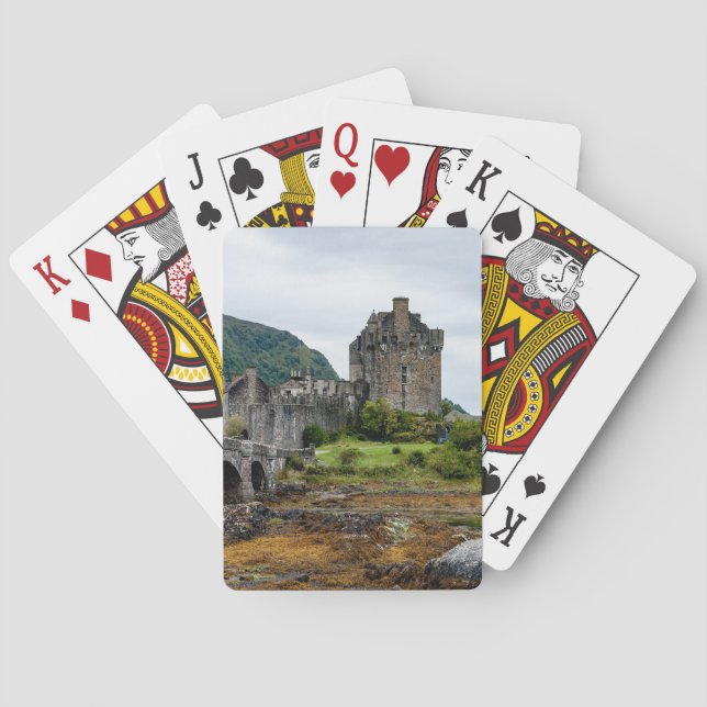 Baraja De Cartas Castillo Eilean Donan, Loch Duich - Escocia, Reino (Reverso)
