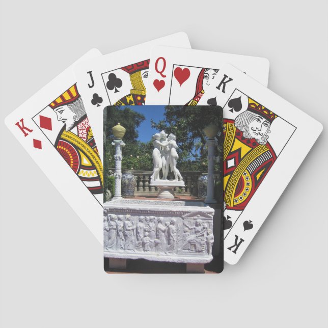 Baraja De Cartas Castillo Hearst, San Simeon, California (Reverso)