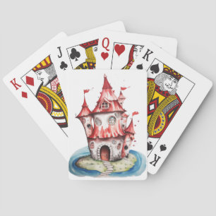 Baraja De Cartas Castillo Rojo