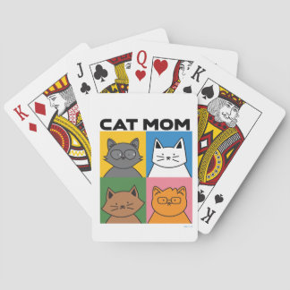 Baraja De Cartas Cat mom playing cards