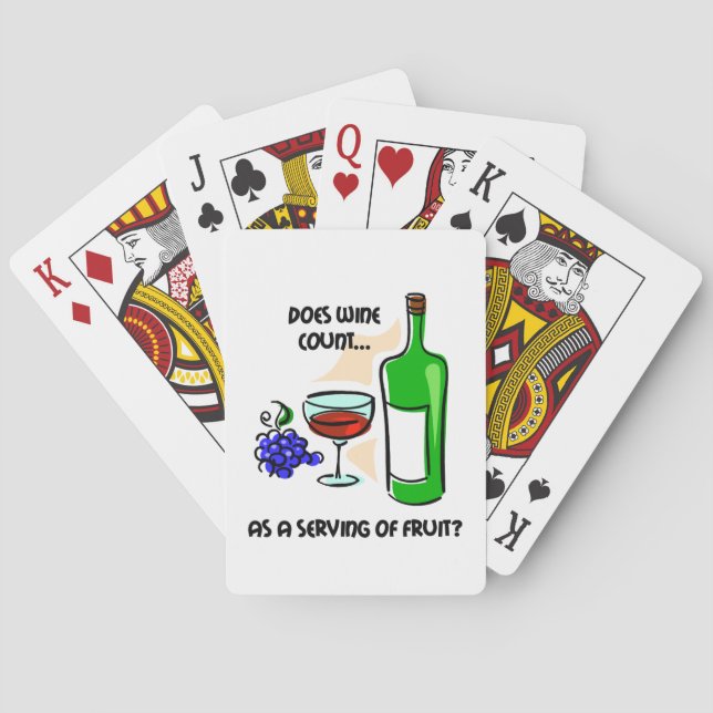 Baraja De Cartas cata de vinos divertida (Reverso)