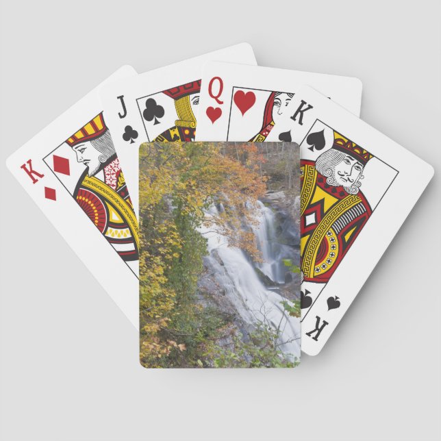 Baraja De Cartas Cataratas del río Bald (Reverso)