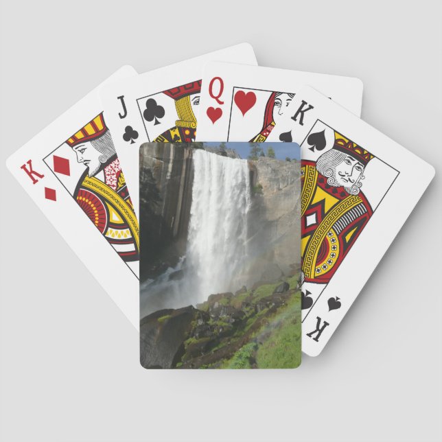 Baraja De Cartas Cataratas I en el Parque Nacional Yosemite (Reverso)