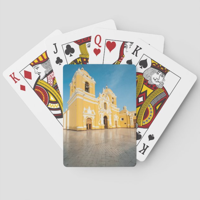 Baraja De Cartas Catedral de Trujillo, Trujillo, Perú (Reverso)