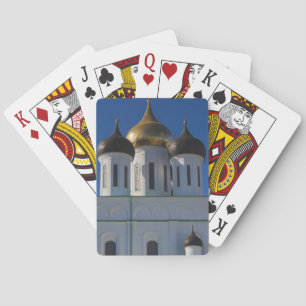 Baraja De Cartas Catedral del Kremlin de Pskov y la Trinidad