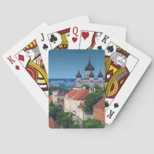 Baraja De Cartas Catedral y paisaje urbano  Estonia