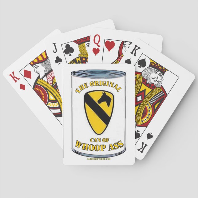 BARAJA DE CARTAS CAV CAN OF WHOOP A** (Reverso)