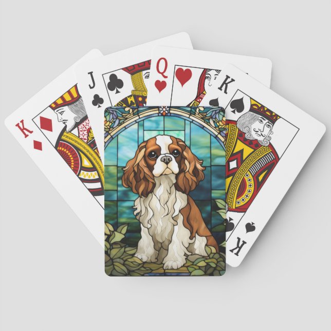 Baraja De Cartas Cavalier King Charles Spaniel (Reverso)