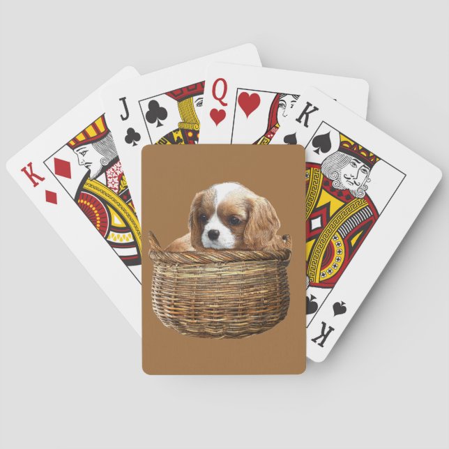 Baraja De Cartas Cavalier King Charles Spaniel (Reverso)