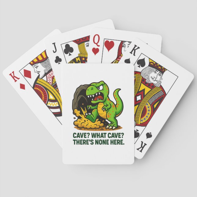 Baraja De Cartas Cave? What Cave? (Reverso)