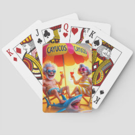 BARAJA DE CARTAS CAYUCOS, CALIFORNIA PLAYING CARDS.