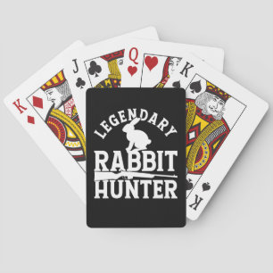 Baraja De Cartas Cazador de conejo legendario
