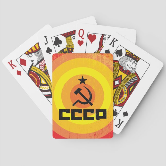 Baraja De Cartas CCCP Classic Playing Cards (Reverso)